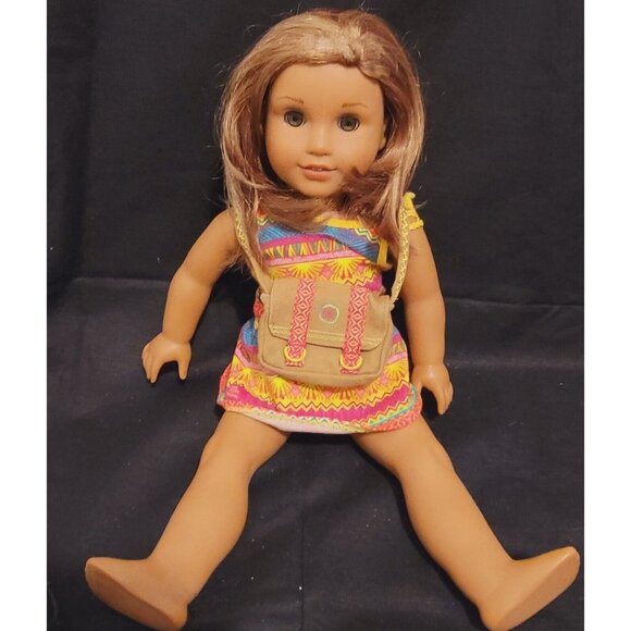 18" American Girl Lea Clark Doll 2016 Girl of the Year Original Outfit Haircut - Picture 7 of 15